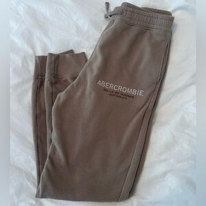 Abercrombie & Fitch Taupe Sweatpants